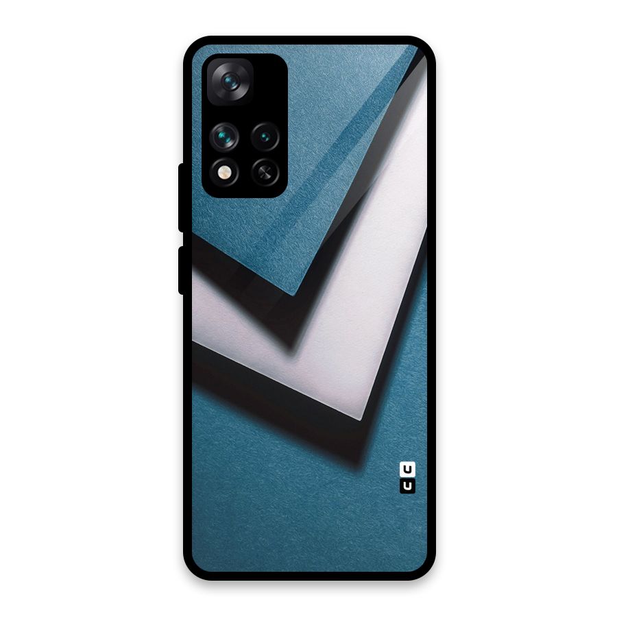 Simple Right Tick Glass Back Case for Xiaomi 11i HyperCharge 5G