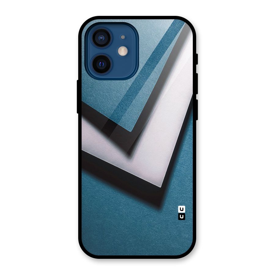 Simple Right Tick Glass Back Case for iPhone 12 Mini