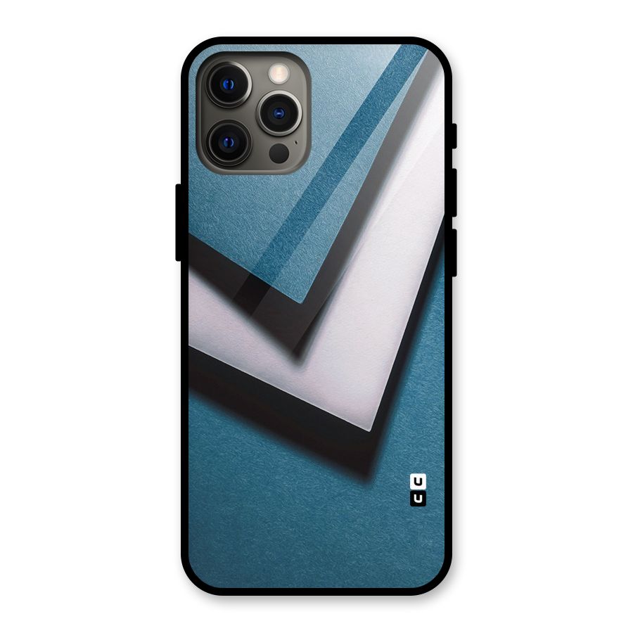 Simple Right Tick Glass Back Case for iPhone 12 Pro Max