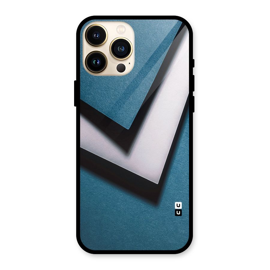 Simple Right Tick Glass Back Case for iPhone 13 Pro Max