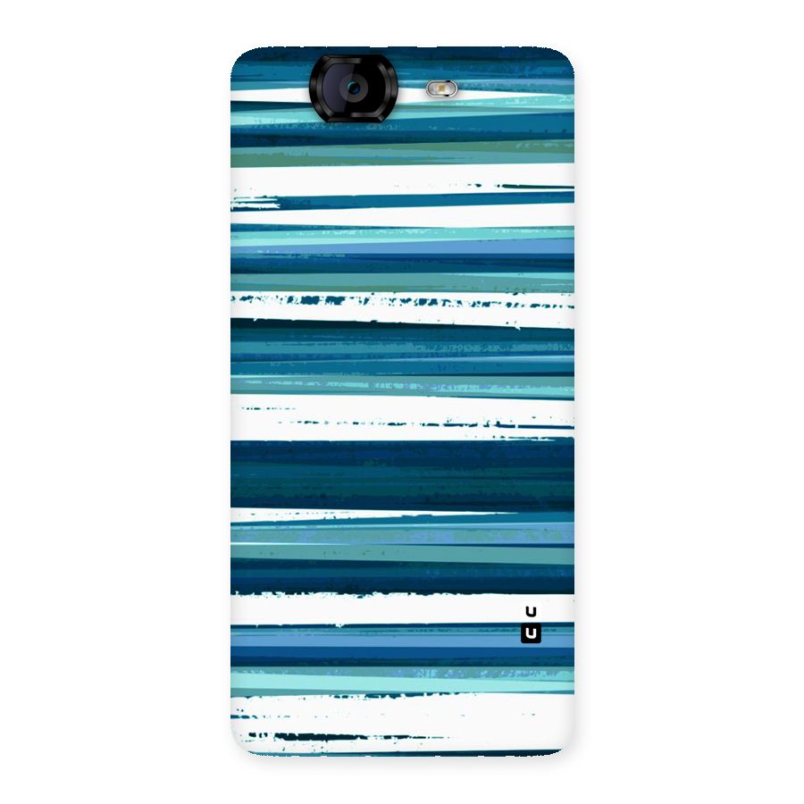 Simple Soothing Lines Back Case for Canvas Knight A350