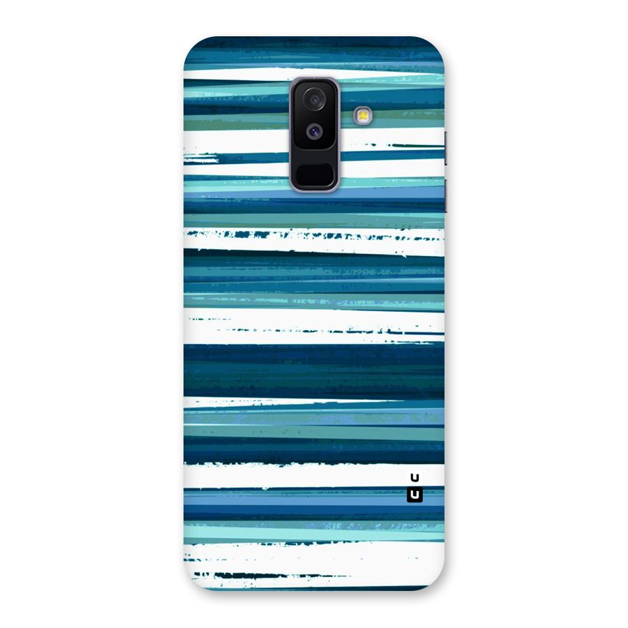 Simple Soothing Lines Back Case for Galaxy A6 Plus
