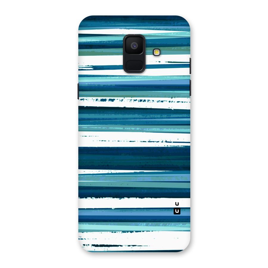 Simple Soothing Lines Back Case for Galaxy A6 (2018)