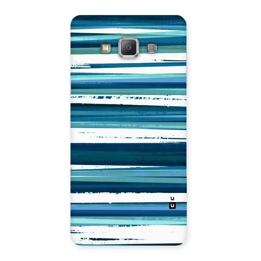Simple Soothing Lines Back Case for Galaxy A7
