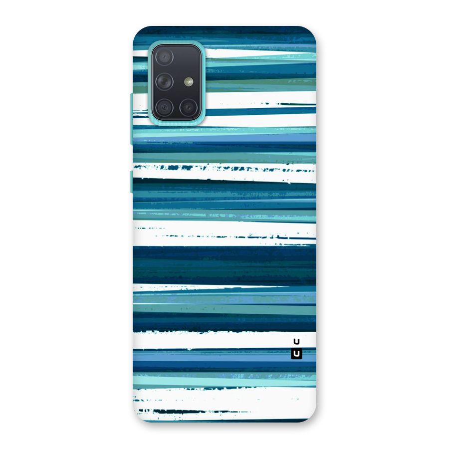 Simple Soothing Lines Back Case for Galaxy A71