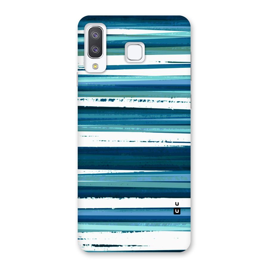 Simple Soothing Lines Back Case for Galaxy A8 Star