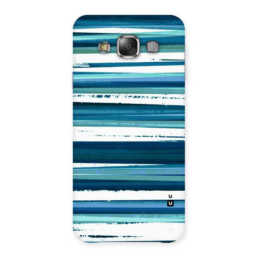 Simple Soothing Lines Back Case for Galaxy E7