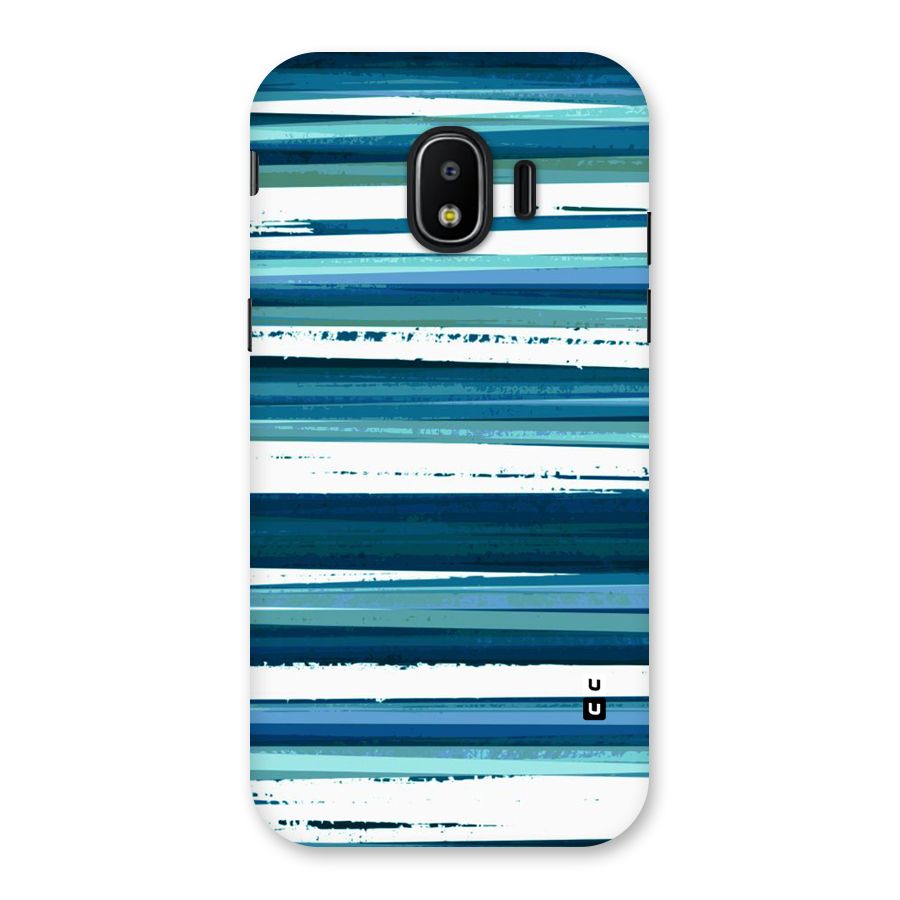 Simple Soothing Lines Back Case for Galaxy J2 Pro 2018