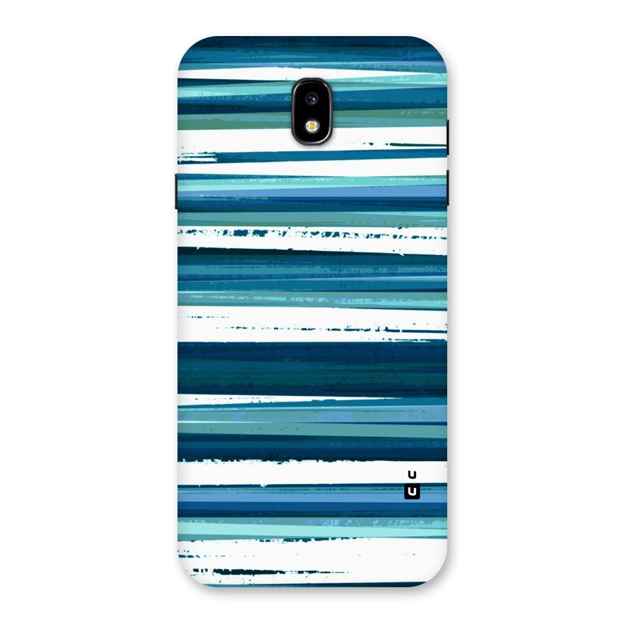 Simple Soothing Lines Back Case for Galaxy J7 Pro