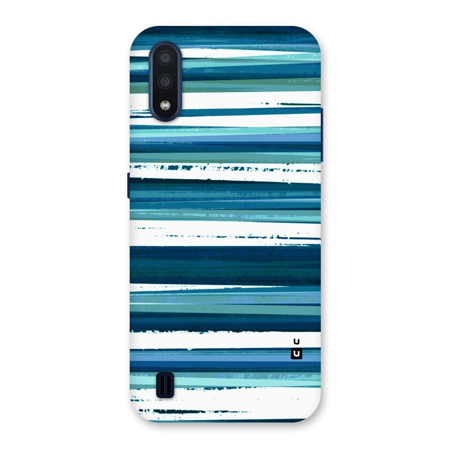 Simple Soothing Lines Back Case for Galaxy M01