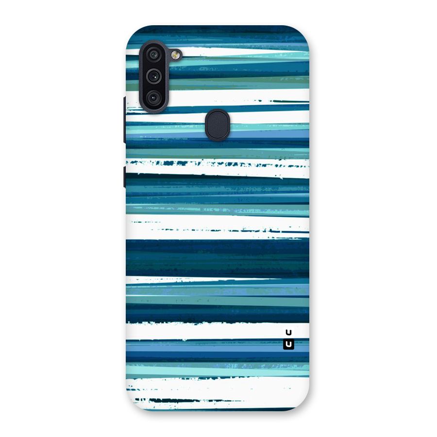 Simple Soothing Lines Back Case for Galaxy M11