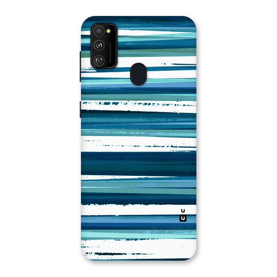 Simple Soothing Lines Back Case for Galaxy M30s