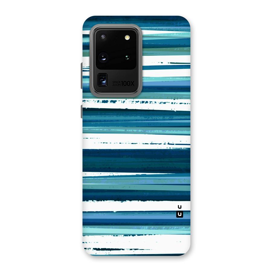 Simple Soothing Lines Back Case for Galaxy S20 Ultra