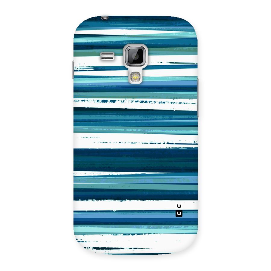 Simple Soothing Lines Back Case for Galaxy S Duos