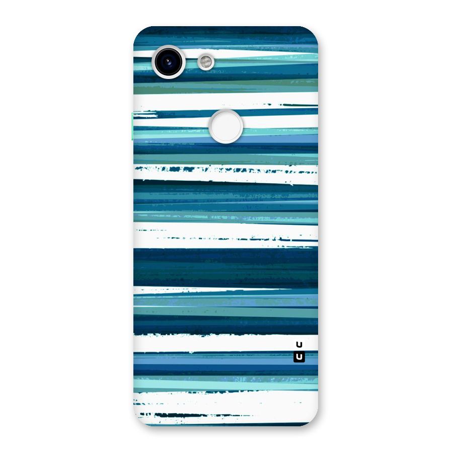 Simple Soothing Lines Back Case for Google Pixel 3