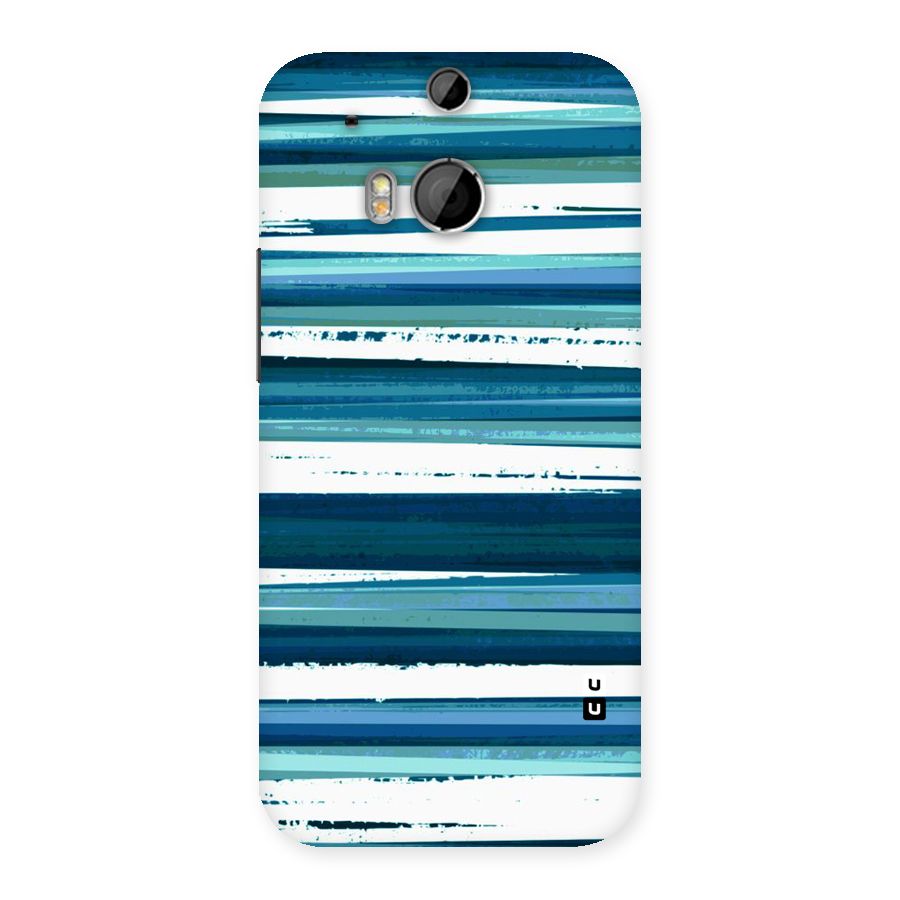 Simple Soothing Lines Back Case for HTC One M8