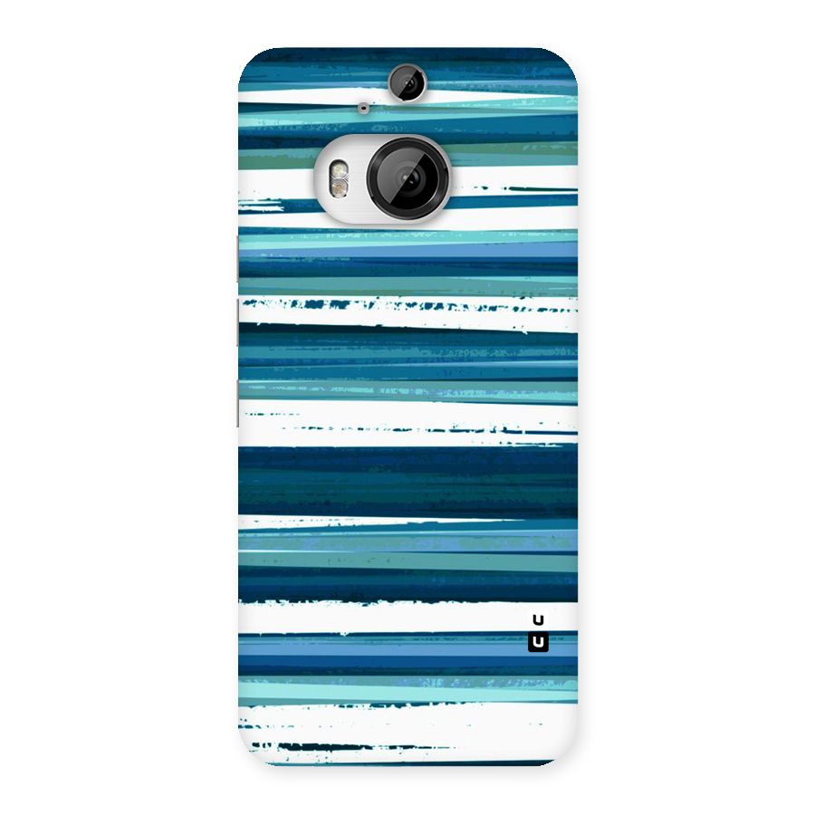 Simple Soothing Lines Back Case for HTC One M9 Plus