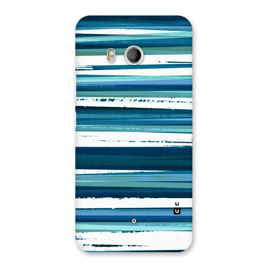 Simple Soothing Lines Back Case for HTC U11