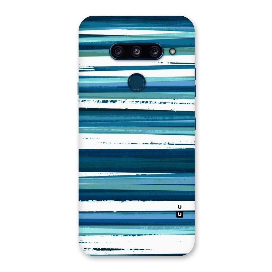 Simple Soothing Lines Back Case for LG  V40 ThinQ