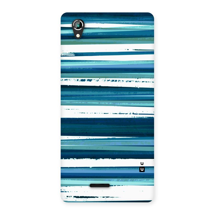 Simple Soothing Lines Back Case for Lava Iris 800
