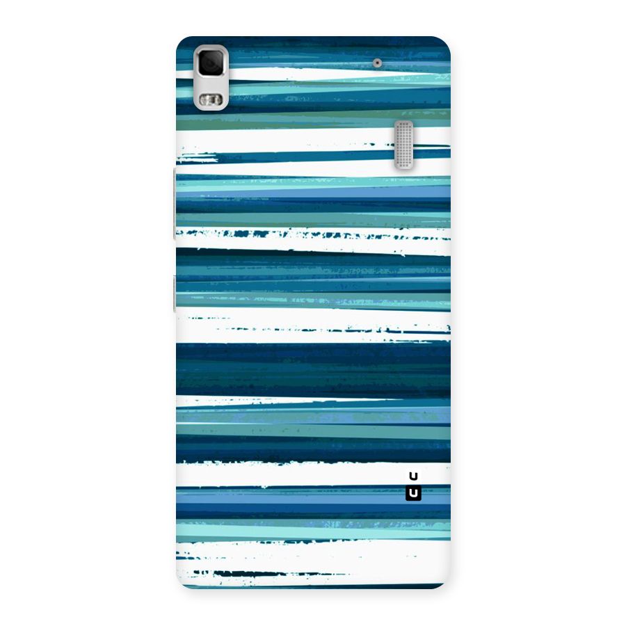 Simple Soothing Lines Back Case for Lenovo K3 Note