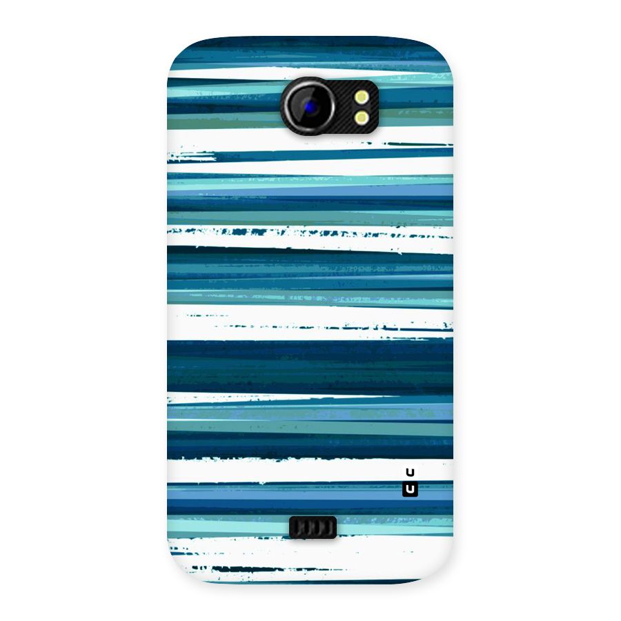 Simple Soothing Lines Back Case for Micromax Canvas 2 A110