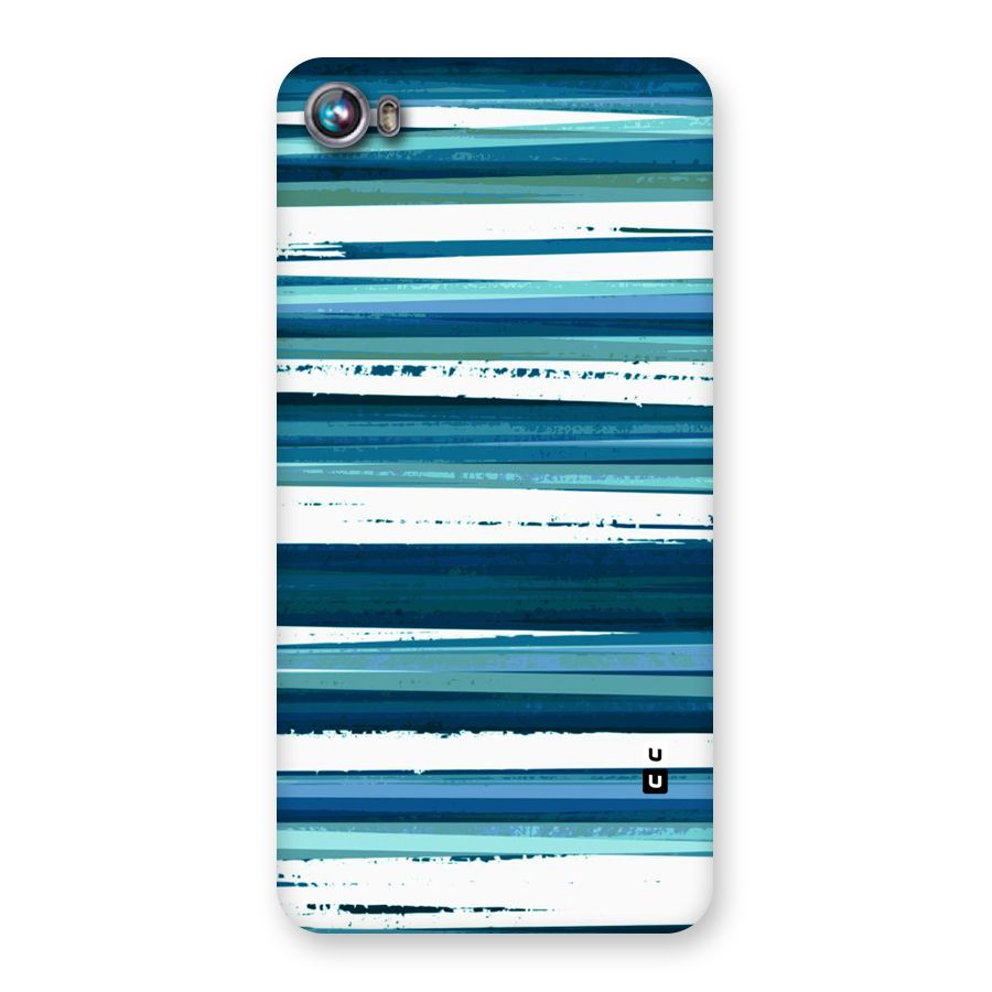 Simple Soothing Lines Back Case for Micromax Canvas Fire 4 A107