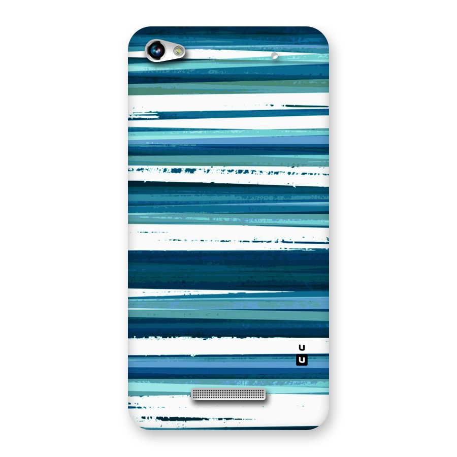 Simple Soothing Lines Back Case for Micromax Hue 2