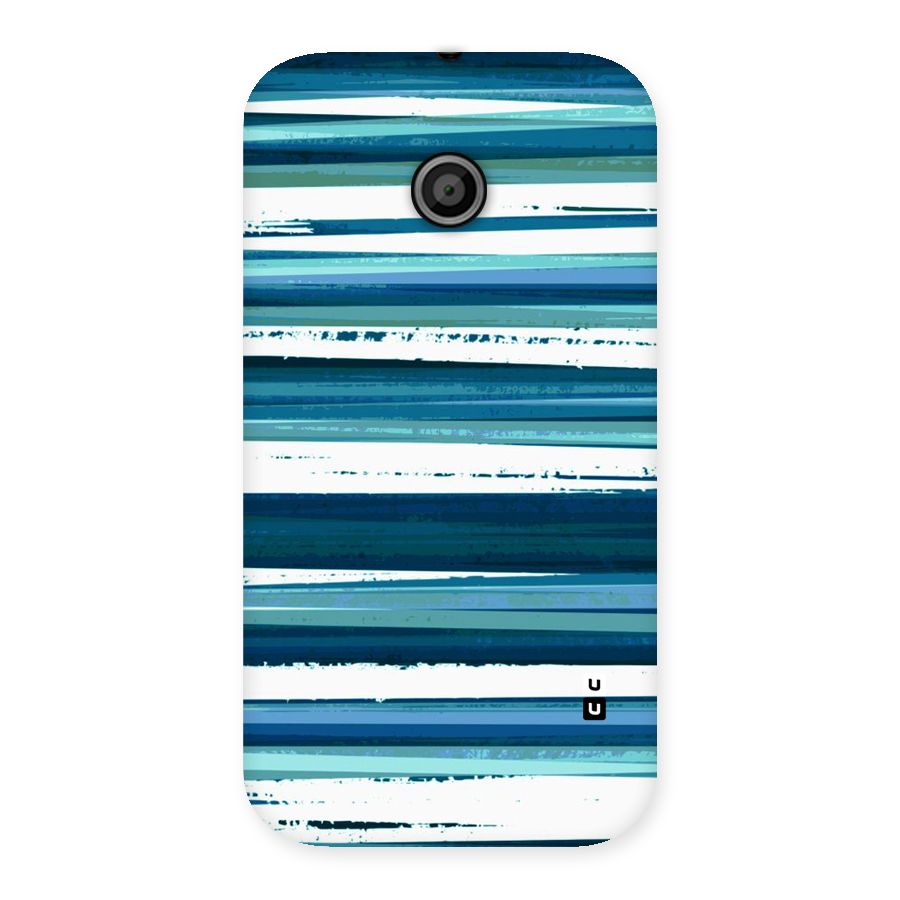 Simple Soothing Lines Back Case for Moto E