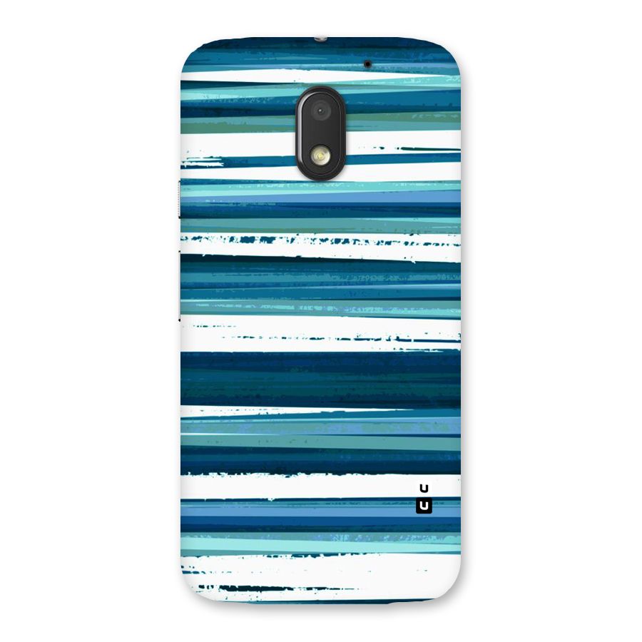 Simple Soothing Lines Back Case for Moto E3 Power