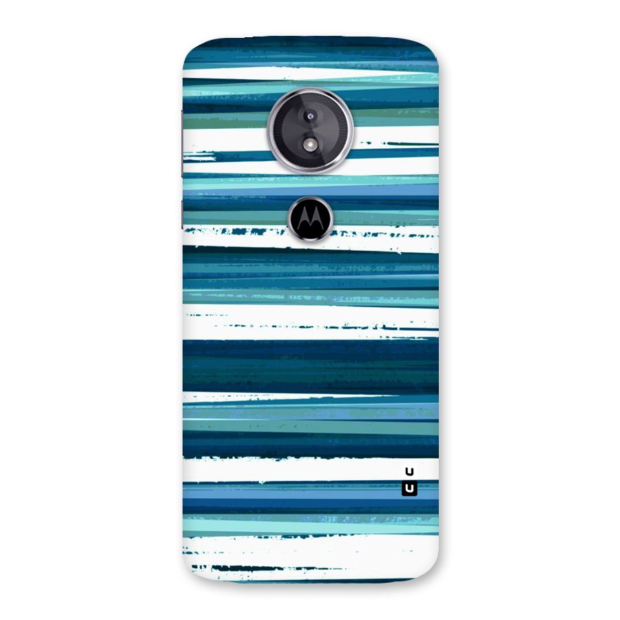 Simple Soothing Lines Back Case for Moto E5