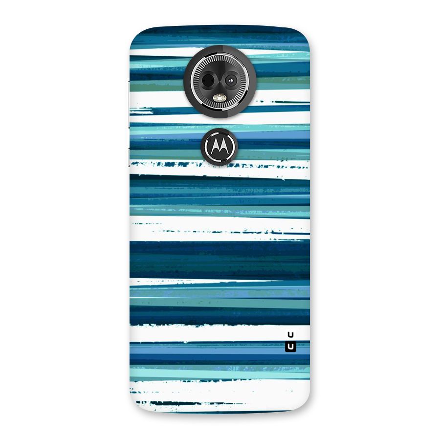 Simple Soothing Lines Back Case for Moto E5 Plus