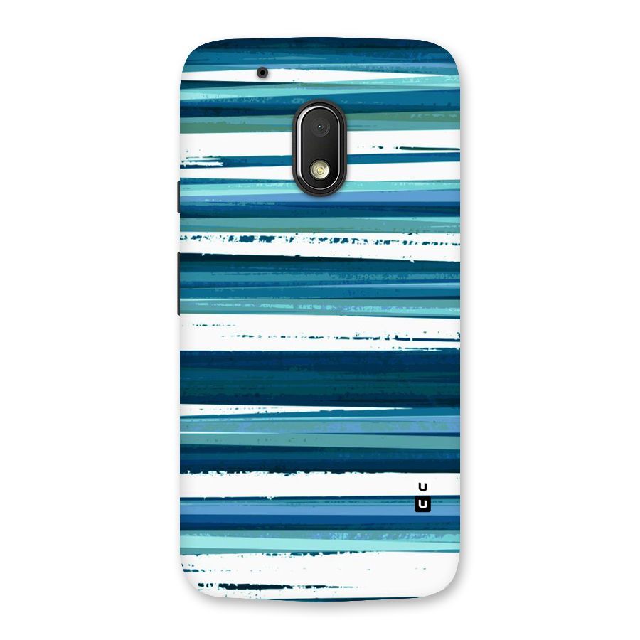 Simple Soothing Lines Back Case for Moto G4 Play