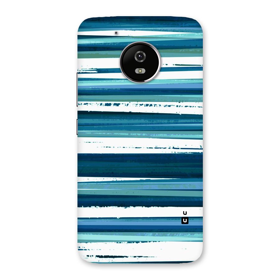 Simple Soothing Lines Back Case for Moto G5