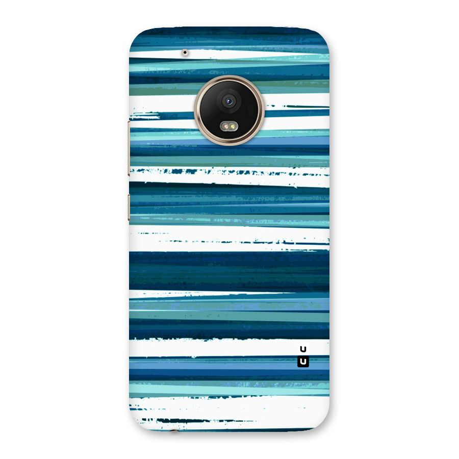 Simple Soothing Lines Back Case for Moto G5 Plus