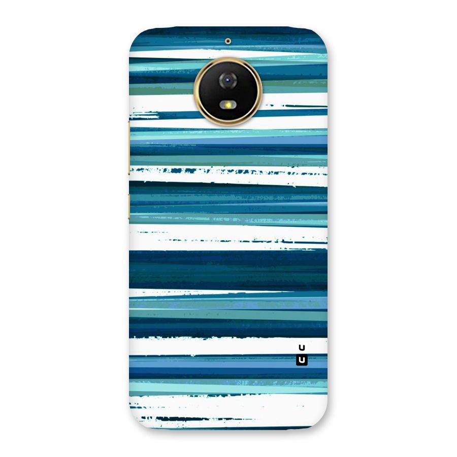 Simple Soothing Lines Back Case for Moto G5s