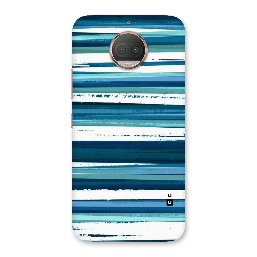 Simple Soothing Lines Back Case for Moto G5s Plus