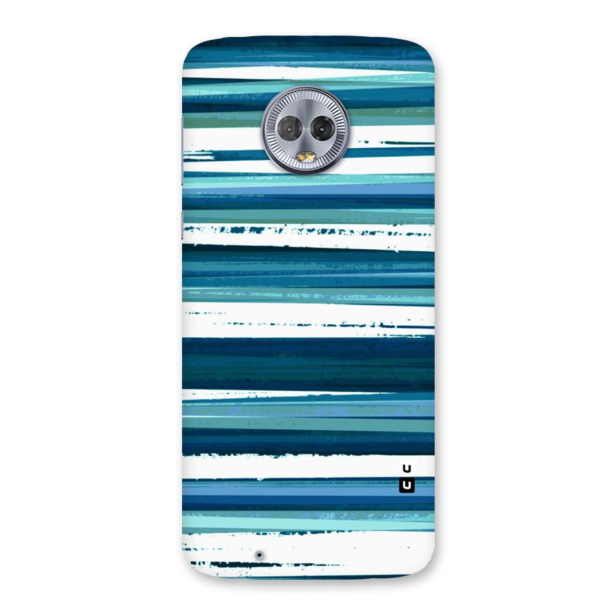 Simple Soothing Lines Back Case for Moto G6