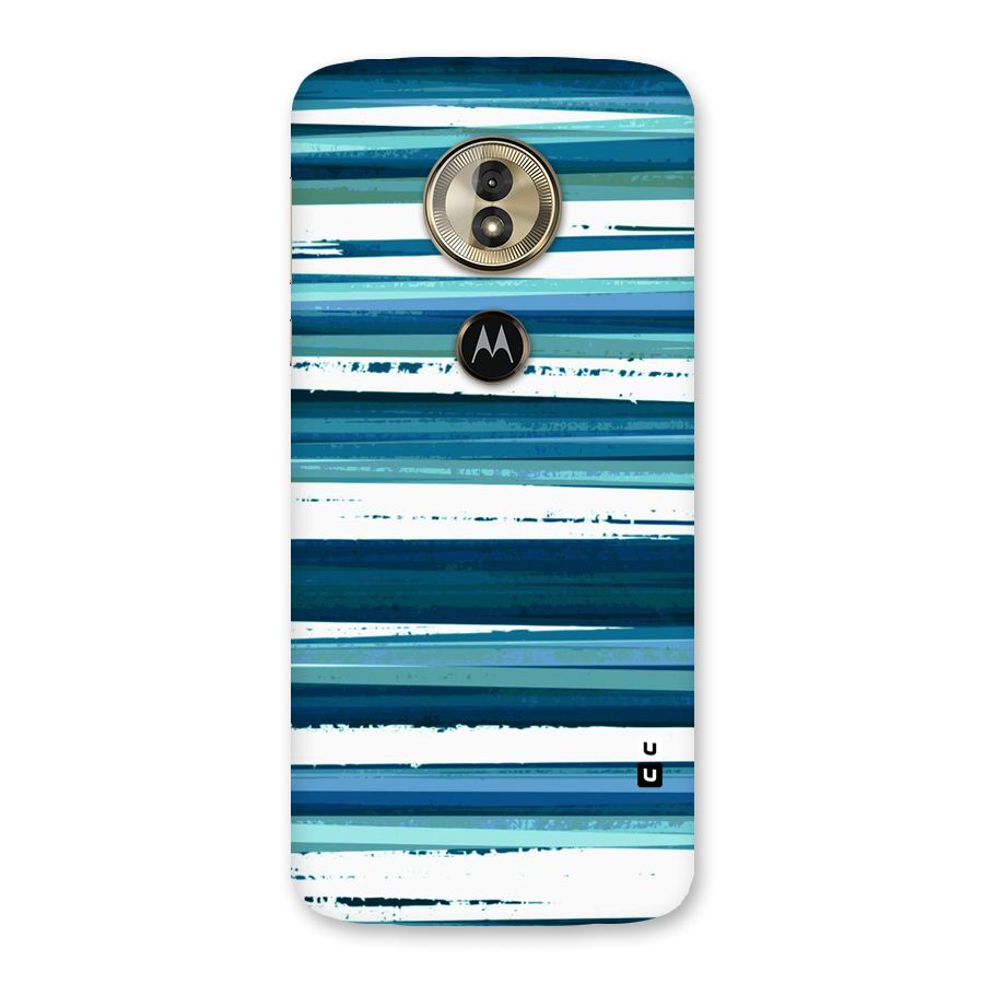 Simple Soothing Lines Back Case for Moto G6 Play
