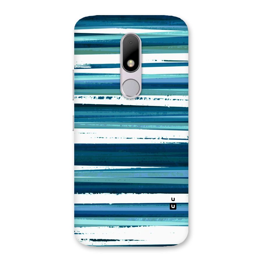 Simple Soothing Lines Back Case for Moto M