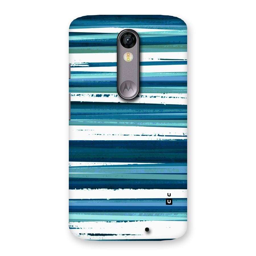 Simple Soothing Lines Back Case for Moto X Force