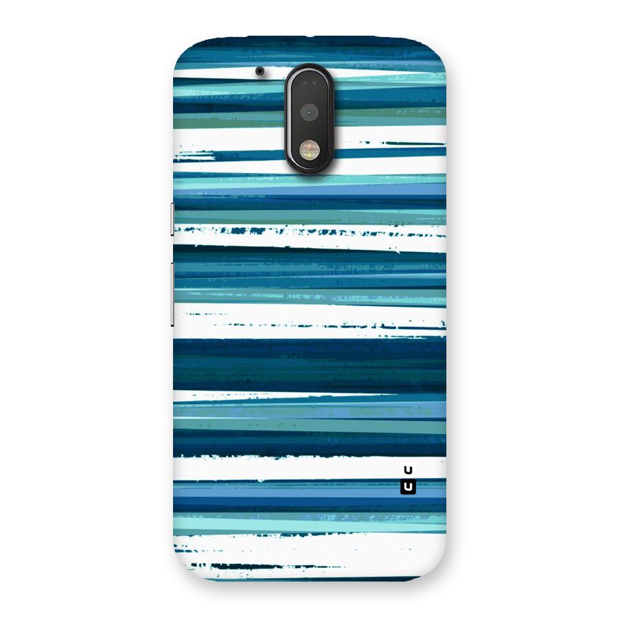 Simple Soothing Lines Back Case for Motorola Moto G4