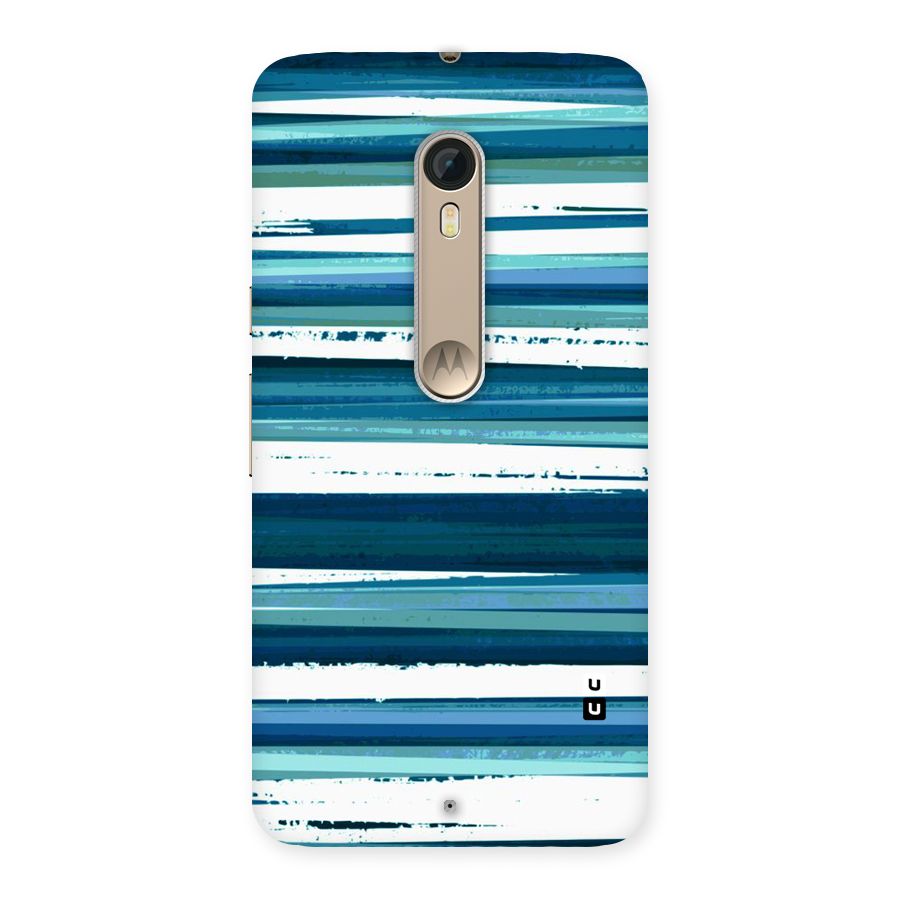 Simple Soothing Lines Back Case for Motorola Moto X Style