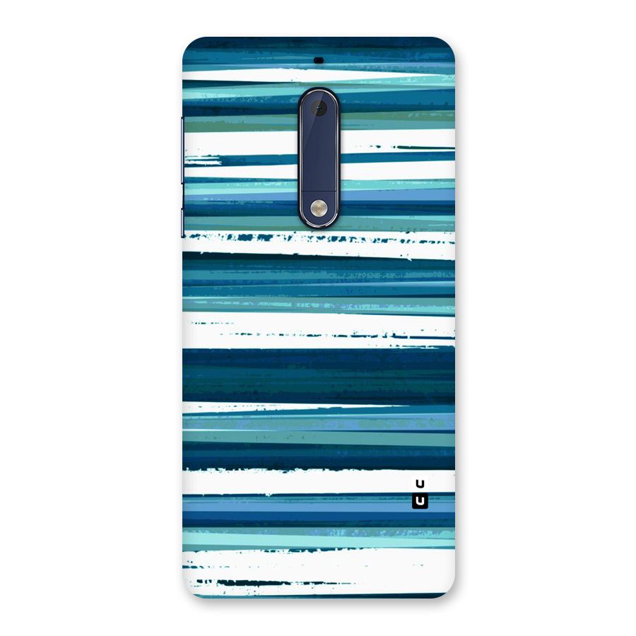Simple Soothing Lines Back Case for Nokia 5