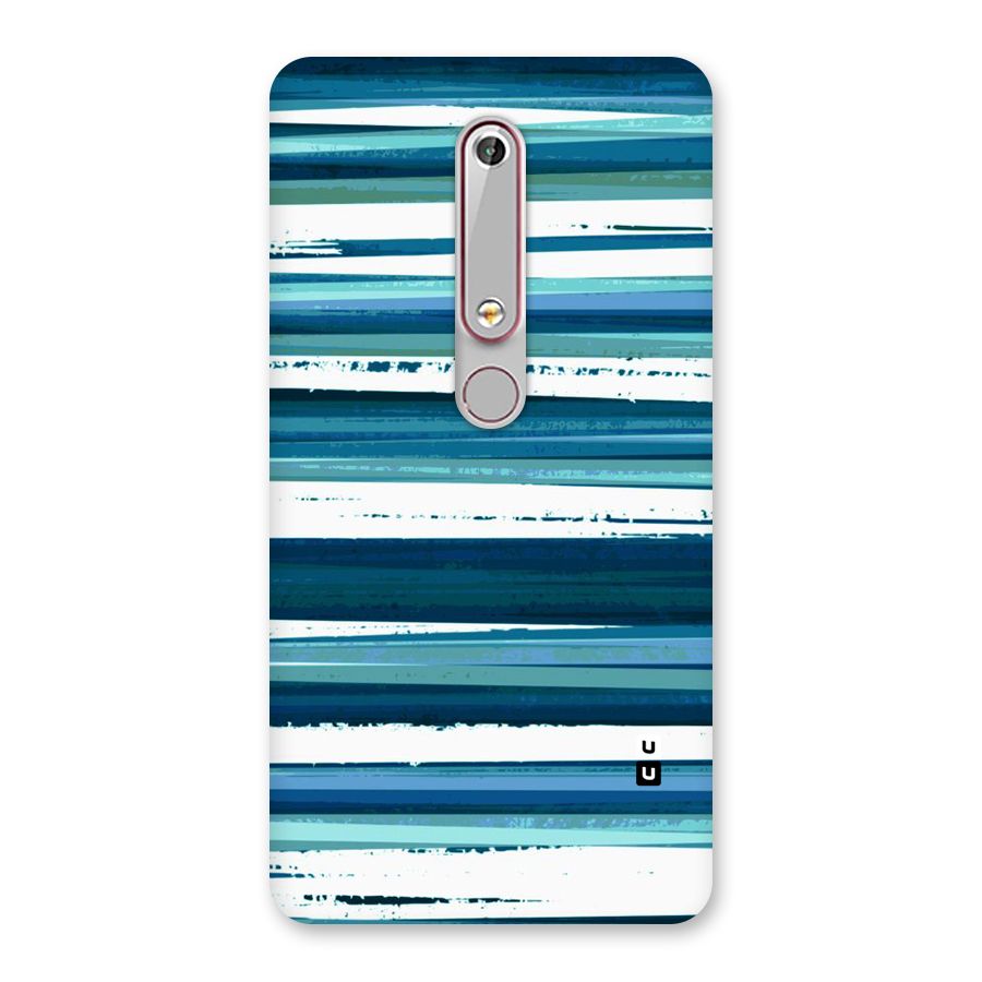 Simple Soothing Lines Back Case for Nokia 6.1