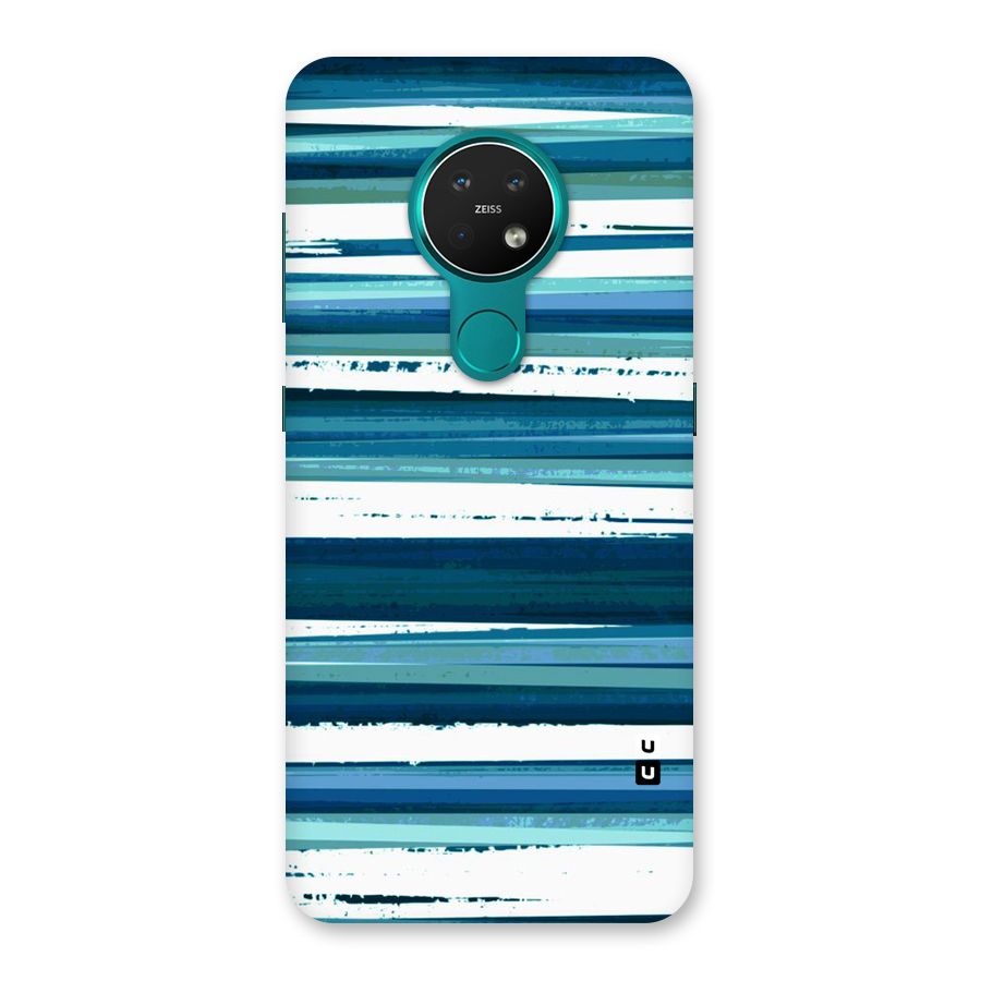Simple Soothing Lines Back Case for Nokia 7.2