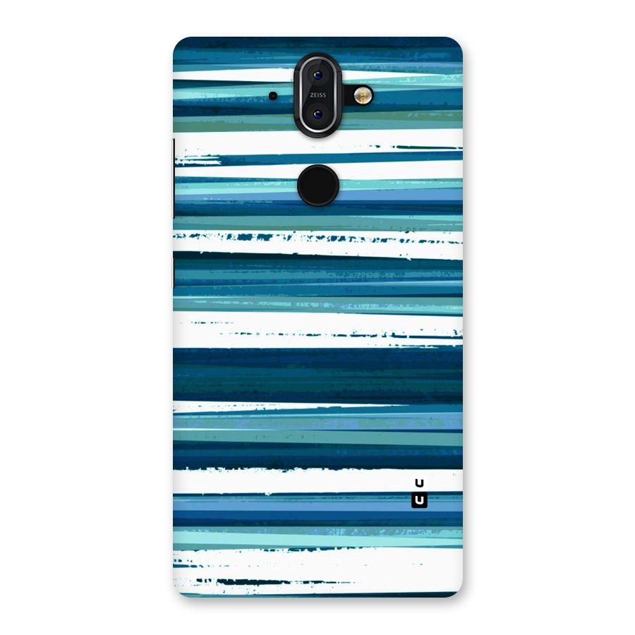 Simple Soothing Lines Back Case for Nokia 8 Sirocco