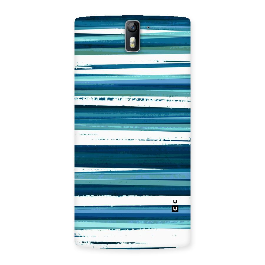 Simple Soothing Lines Back Case for One Plus One