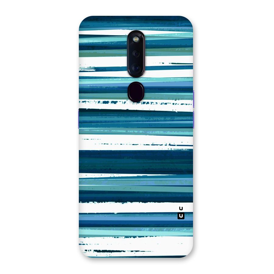 Simple Soothing Lines Back Case for Oppo F11 Pro