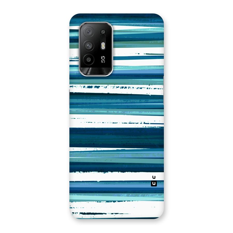 Simple Soothing Lines Back Case for Oppo F19 Pro Plus 5G